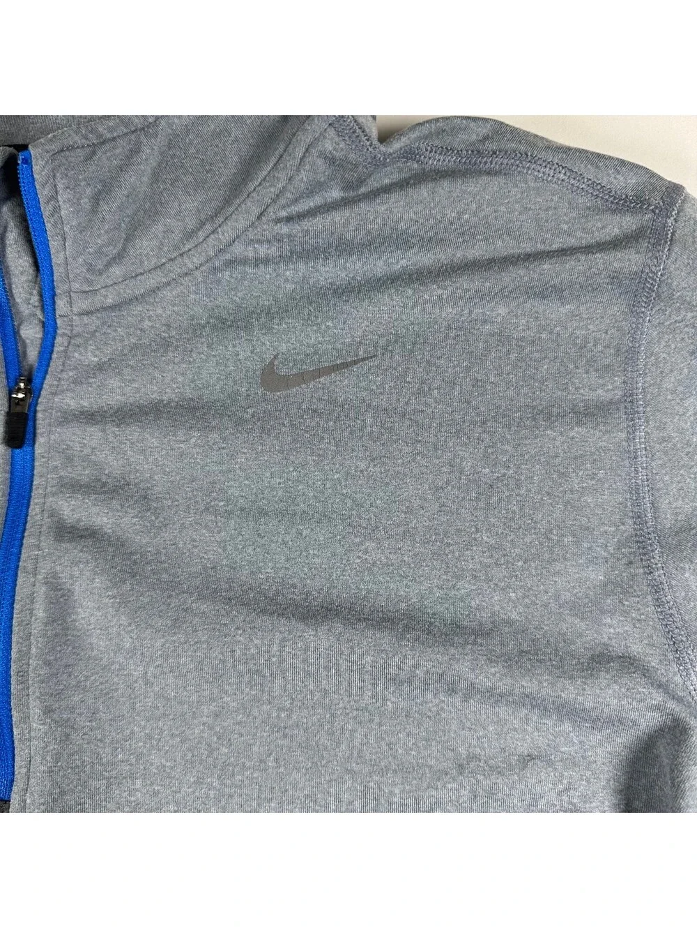 Nike Light Blue Running 1/4 Zip M